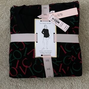 Victoria's Secret thermal short pajama set